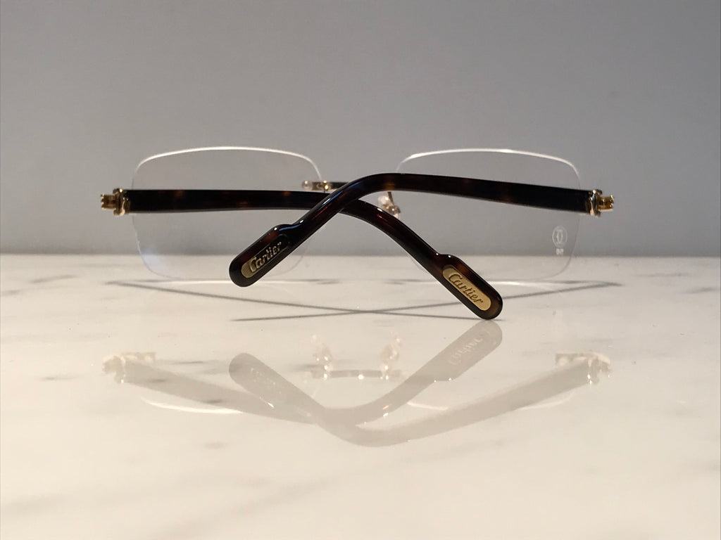Cartier 2021 Tortoise Glasses Sunglasses