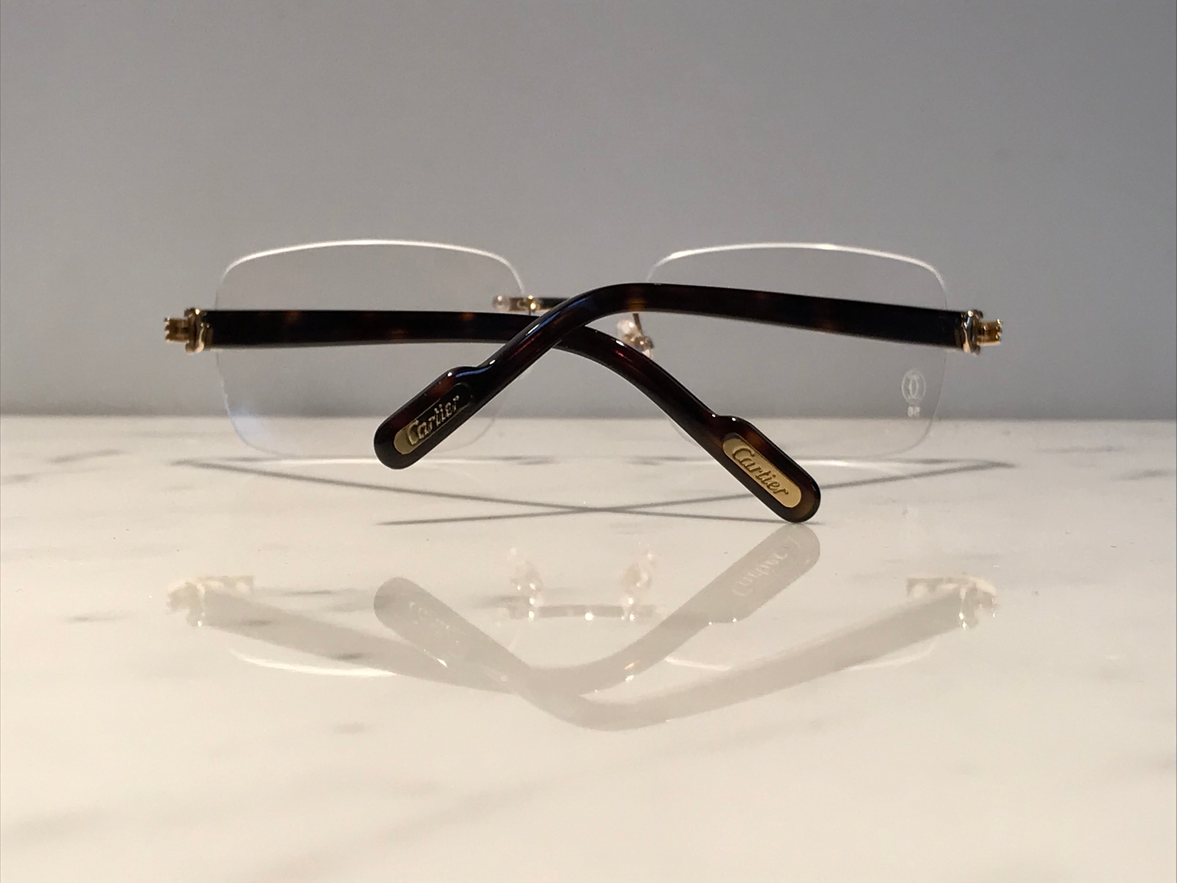 Cartier 2021 Tortoise Glasses Sunglasses