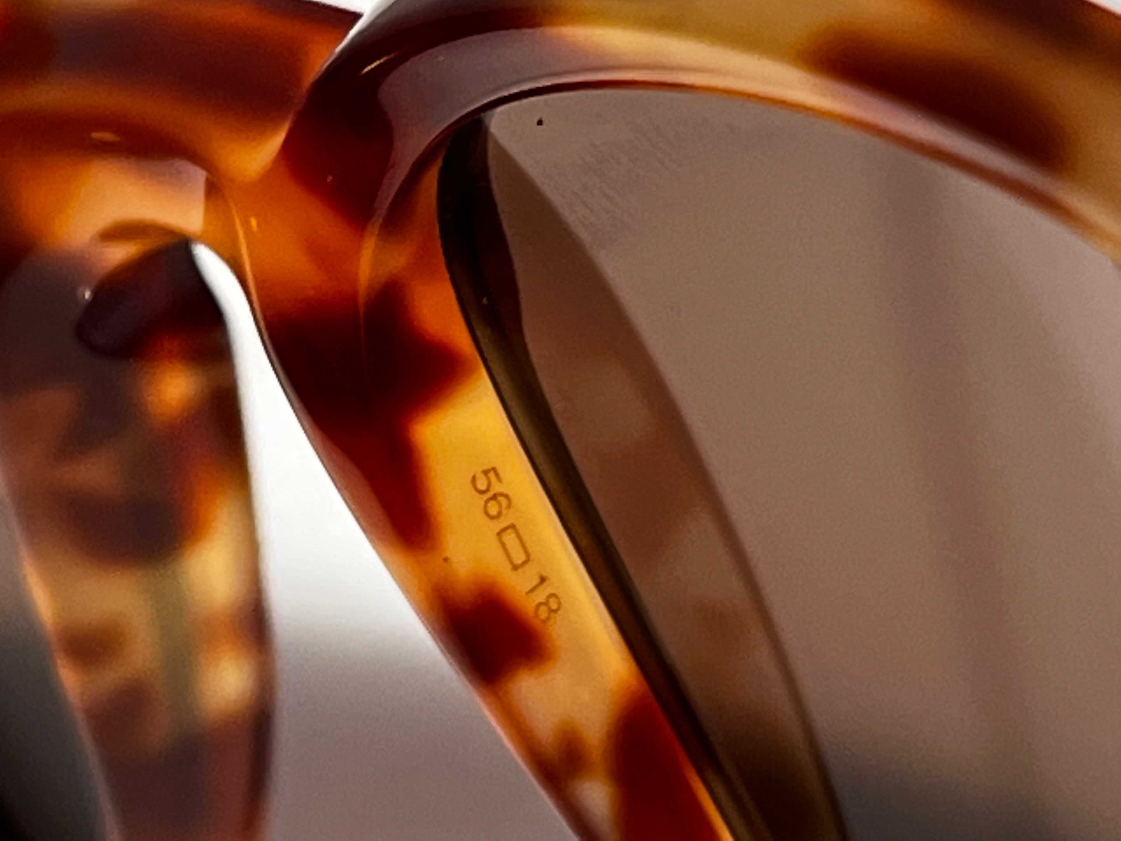 Cartier Jaspe Gold Square Vintage Glasses Sunglasses Frames Horn Woods