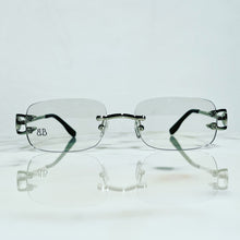 Load image into Gallery viewer, Bonano Venician White Gold Rimless Eyeglasses Frame
