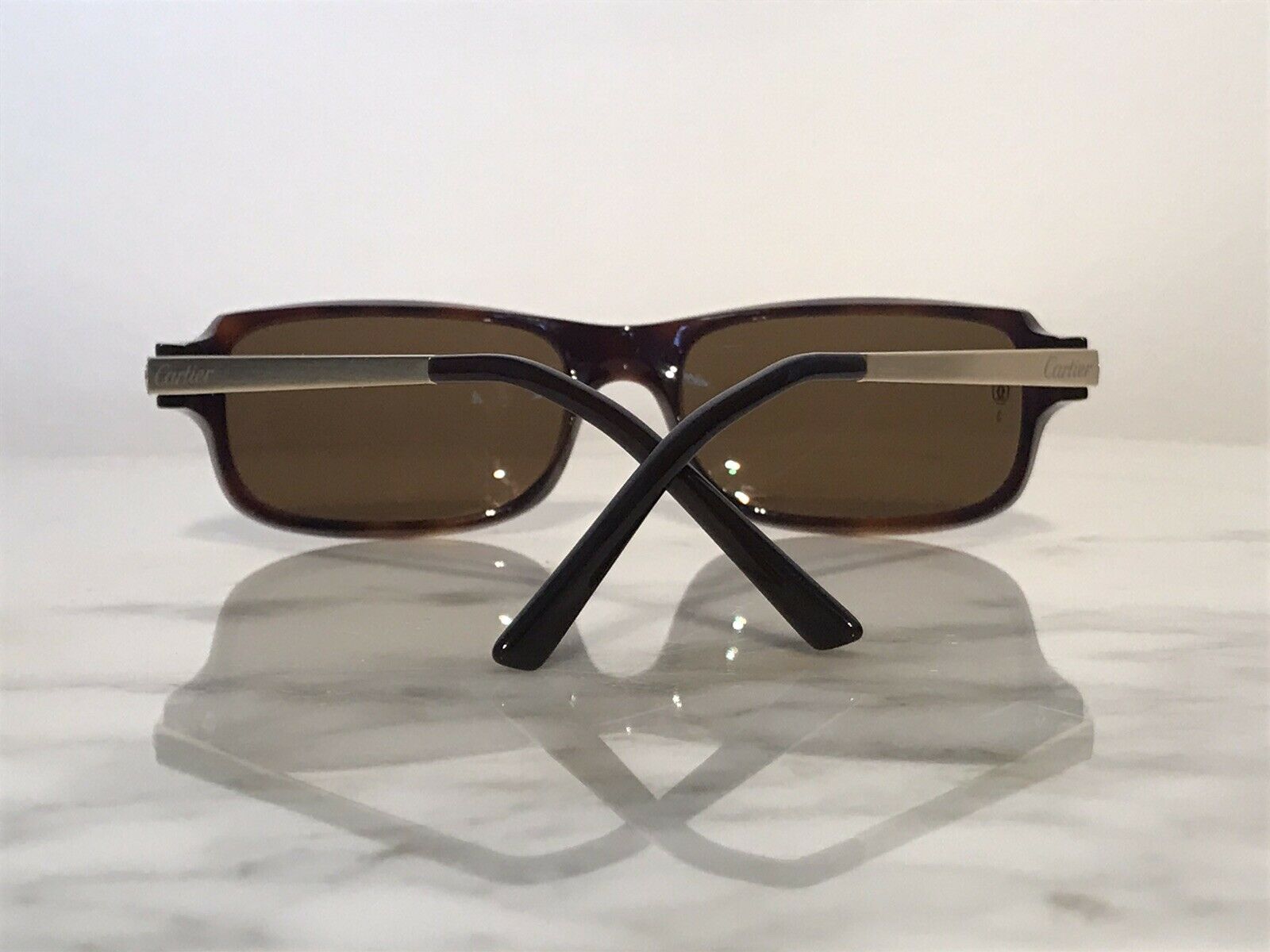 Cartier Gold Santos Vintage Sunglasses Glasses - Braglia