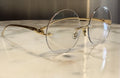 Cartier Panthere Gold Wire Frame Sunglasses Vintage Glasses - Braglia