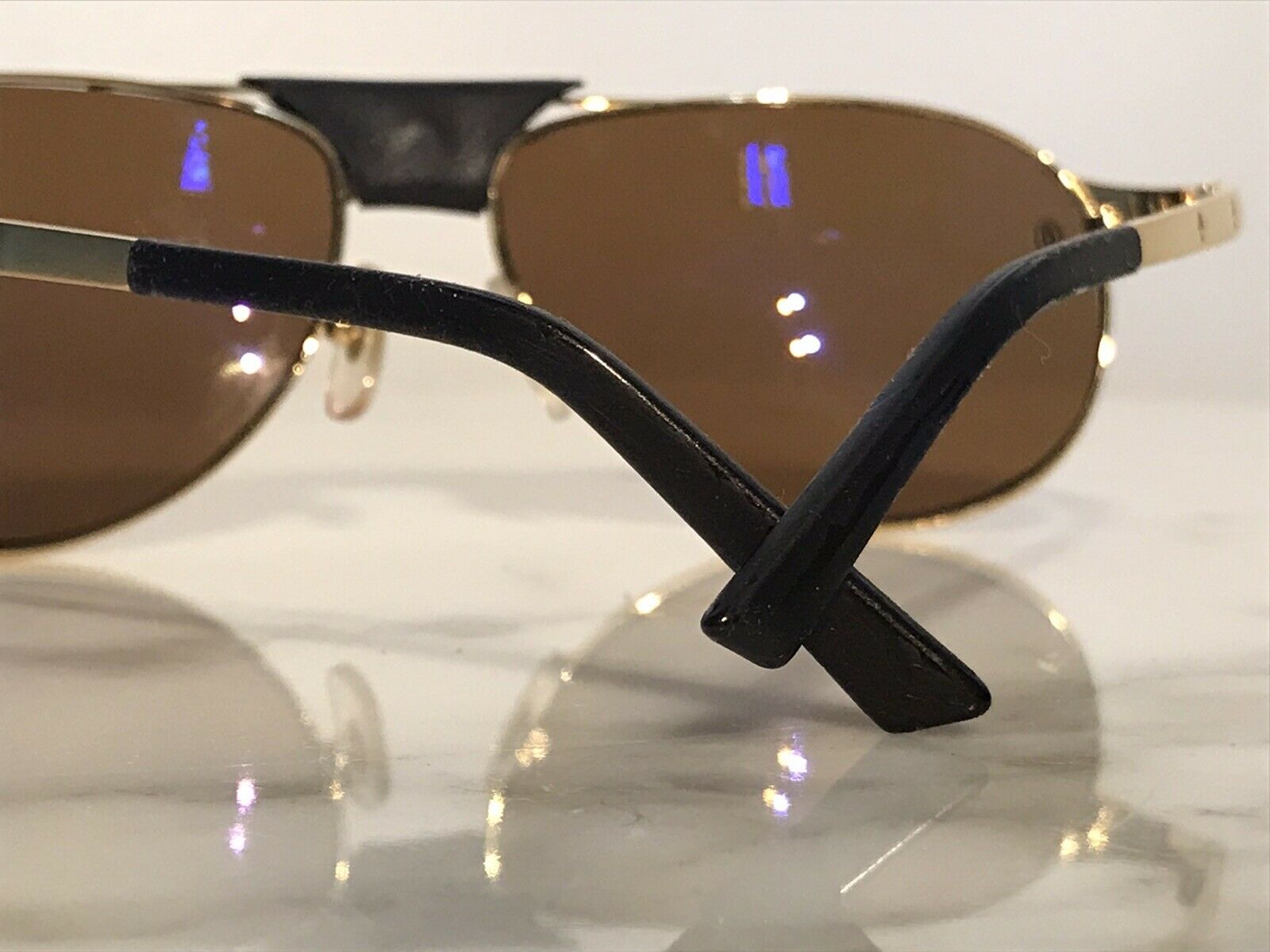 Cartier Gold Santos DuMont Sunglasses Glasses - Braglia